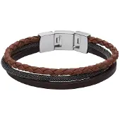 Fossil VINTAGE CASUAL JF02213040 Herrenarmband