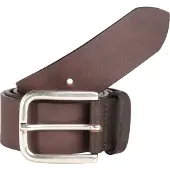 Vanzetti Gürtel Classics 40mm Full Leather Belt W110 Dark Brown - kürzbar