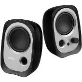 Edifier R12U, 2.0 Kanäle, Kabelgebunden, 4 W, 30 - 20000 Hz, Schwarz, Grau