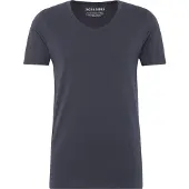 Jack & Jones T-Shirt "SLIM- FIT BASIC TEE V-NECK" mit V-Ausschnitt