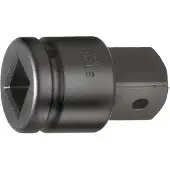 Stahlwille 3/4" (20mm) Vergrößerungsstück Innen-4kant 3/4" Außen-4kant 1"
