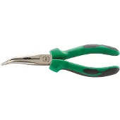 Stahlwille Flachrundzange m.Schneide L.160mm Kopf poliert 2K-Griffe L3 55 mm