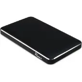 Inter-Tech GD-25609, HDD / SSD-Gehäuse, 2.5", SATA, Serial ATA II, Serial ATA III, 5 Gbit/s, USB Anschluss, Schwarz