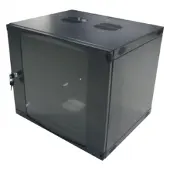 Logilink W06F64B, Wandmontiertes Regal, 50 kg, 14 kg, Schwarz