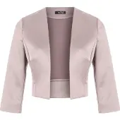 Vera Mont Bolero-Jacke , Smoky Taupe in Gr??e 46
