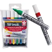 Sakura Permanent-Marker Pen-Touch Mittel, 6er Etui