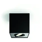 Philips WarmGlow LED Box Decken-/Wandspot, Strahler Oberflächenbeleuchtung, Nicht austauschbare(s) Leuchtmittel, 1 Glühbirne(n), LED, 4,5 W, 2700 K