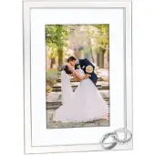 Zep Mariage 10x15 Cm Metal Portrait Wedding Photo Bilderrahmen