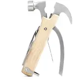 Kikkerland Wood Multi Function Hammer Tool (CD502-W)
