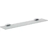 Emco Loft ablage, Glasteil satiniert 600mm, chrom, 051000160 051000160