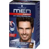 Men Perfect Haarpflege Coloration Anti-Grau-Tönungs-Gel Natur Schwarzbraun Natur Schwarzbraun