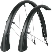 Sks Trekking-Schutzbleche Bluemels 28 Zoll lange Form 53mm | schwarz matt