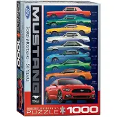 Eurographics Puzzle 50 Jahre Ford Mustang 1000 Teile