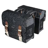 Basil Tasche Boheme Double – für den Gepäckträger schwarz 17755