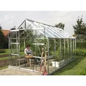 Pergart Vitavia, Gewächshaus "Mars 11500", aluminium eloxiert, 11,5 m², 3 mm ESG