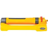 Hozelock 2976, Schwingender Wassersprinkler, 230 m², 10 bar, Grau, Gelb