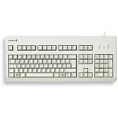 Cherry G80-3000, Volle Größe (100%), Kabelgebunden, USB, Mechanischer Switch, QWERTY, Grau