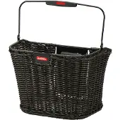 Klickfix Structura Korb retro schwarz 2022 Lenkerkörbe