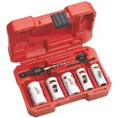 Milwaukee Hole Dozer Holesaw - sets Hole Dozer Bi-Metall-Lochsägen-Sets