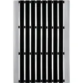 Andiamo Fußmatte "Alu-Türmatte Exclusive", rechteckig, 10 mm Höhe, Schmutzfangmatte, In- und Outdoor geeignet