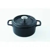 Invicta 402201 Kochtopf inkl. Deckel, Gusseisen/Gussaluminium, 20 cm Durchmesser, Induktionsherd-geeignet