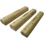 Metolius Climbing Wood Grips Campus Rung Trainingsboard 5er Pack L