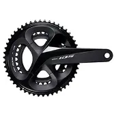 Shimano 105 R7000 Hollowtech Ii 110 Bcd Crankset Schwarz 170 mm / 53/39t