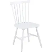 Ebuy24 (2er Set) Riano Esszimmerstuhl Weiß.