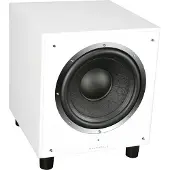 Wharfedale SW-10 - Subwoofer - Tiefbass - Integrierter Verstärker - Weiß