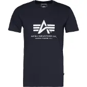 Alpha industries T-Shirt "Basic T-Shirt" Baumwolle, regular fit