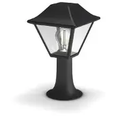 Philips Alpenglow Sockel 17,4x17,4 cm Schwarz
