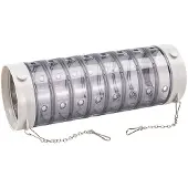 Ferplast 10.5x29 Cm Ferret Tube Silber