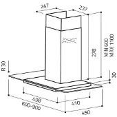Elica Dunstabzugshaube Flat Glass 68516391A