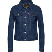 Levi's für Damen. 29945-0036 Original Trucker Jacke Blau (L), Lässig, Baumwolle, Bio-Baumwolle, Nachhaltig