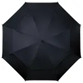 Falcone Golfschirm winddicht 130 cm schwarz