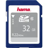 Hama SDHC 32GB, 32768 MB, Secure Digital Hochkapazität (SDHC), 22 MB/s