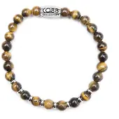 CO88 Collection Stylisches Damen-Armband aus braunem Leder von der CO88-Kollektion 8CB-90026