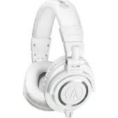 Audio-Technica ATH M50xWH - M Series - Kopfhörer - ohrumschließend - kabelgebunden - 3,5 mm Stecker