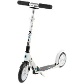 Micro Scooter White Kickboard Roller Kinder City