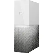 Western Digital My Cloud Home, 1-Bay NAS, 3 TB, Weiss/Silber