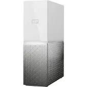 Western Digital My Cloud Home, 1-Bay NAS, 8 TB, Weiss/Silber