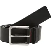 HUGO für Herren. 50385724 Gionios Gürtel schwarz (80 cm), Lässig, Leder