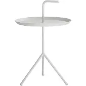HAY Beistelltisch DLM White Ø48 x H65 cm