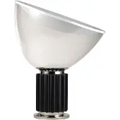 Flos Taccia LED-Tischleuchte-Schwarz-mit LED (2700K)
