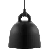 Normann Copenhagen Bell Pendelleuchte, extra klein, schwarz