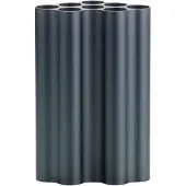 Vitra Nuage Vase Large Steel Blue - , Blau, für Wohnzimmer, Aluminium