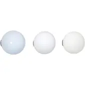 Vitra - Coat Dots, weiß (3er Set)