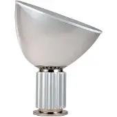 Flos Taccia Small LED-Tischleuchte-Silber-mit LED (2700K)