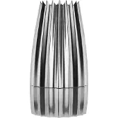 Alessi Grind - Salz-/Pfeffer- und Gewürzmühle aus Gußaluminium, Aluminium