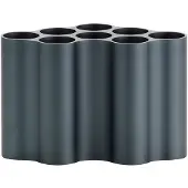 Vitra Nuage Vase Small Steel Blue - , Blau, für Wohnzimmer, Aluminium
